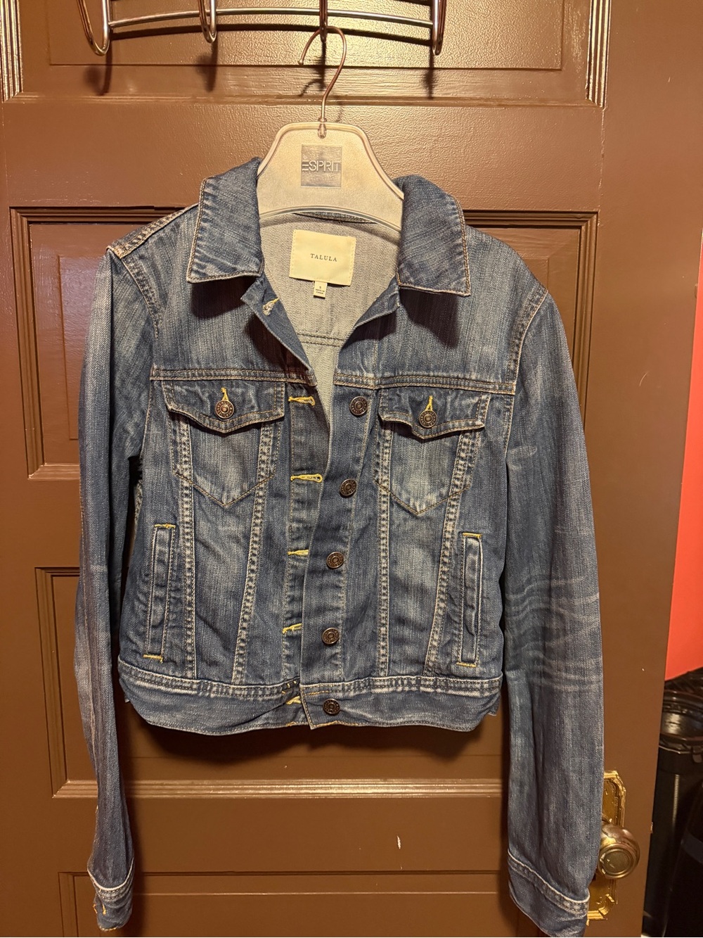 Talula Medium Blue Denim Trucker Jacket